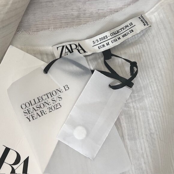 ZARA - YOKE DETAIL TOP LIMITED EDITION - Picture 6 of 12